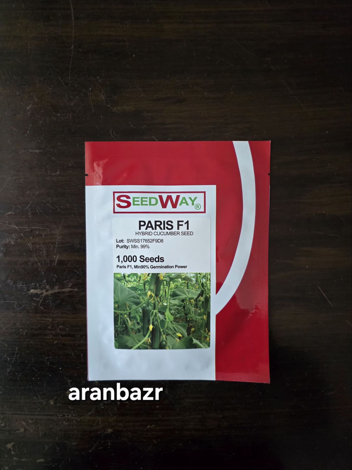 بذر خیار گلخانه پاریس